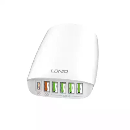 LDNIO A6573C 65W Multi-Port Desktop Charger Price in Pakistan - TechShek.pk