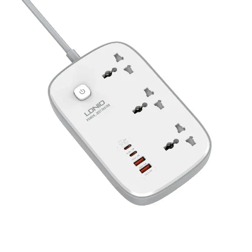 LDNIO SC3416 65W GaN Power Extension Price in Pakistan - TechShek.pk