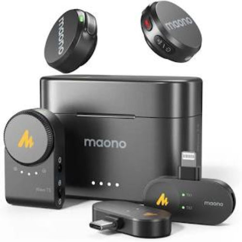 MAONO Wave T5 PA3 3-in-1 Wireless Mic Price In Pakistan - Techshek.pk
