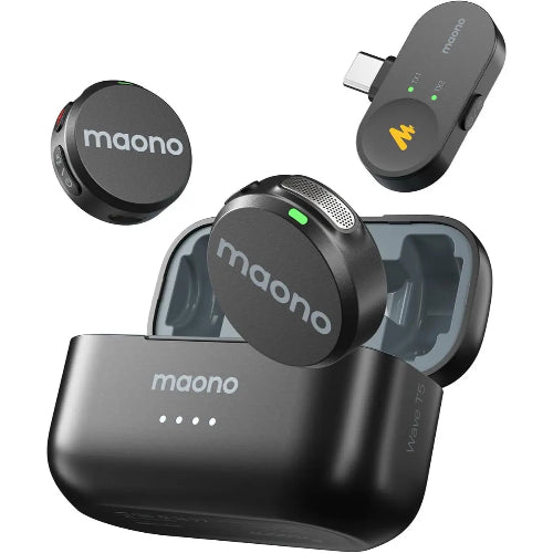 MAONO Wave T5 PC2 Wireless Type-C Mic Price In Pakistan - Techshek.pk