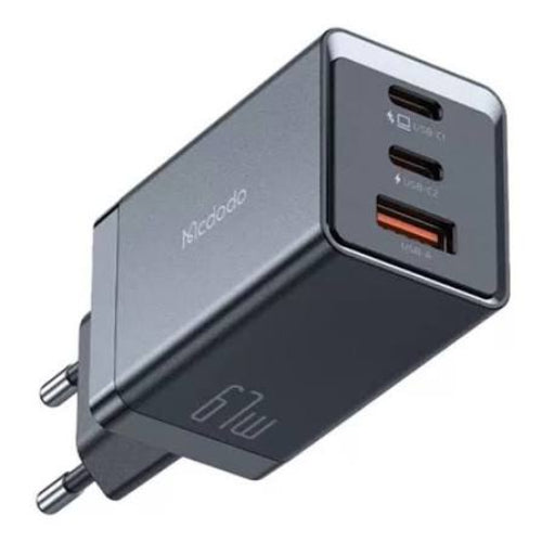 Mcdodo 67W Super Fast Wall Charger 2C+1U Price In Pakistan - Techshek.pk