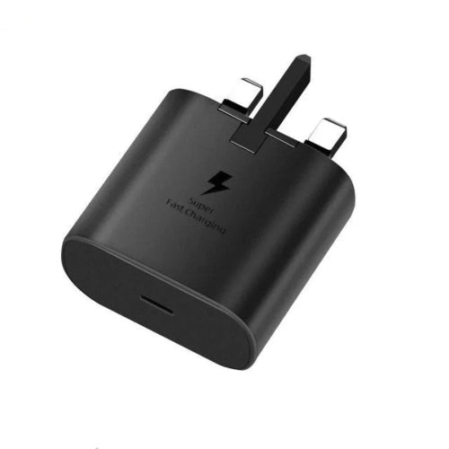 Samsung 25W Adapter Black 3-Pin Price in Pakistan – No Cable - TechShek.pk