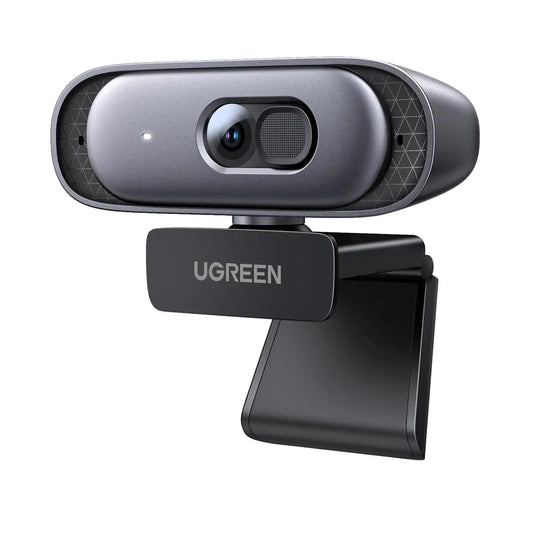 UGREEN 35626 2K Webcam – 1080p 60FPS, Autofocus & Dual Microphones