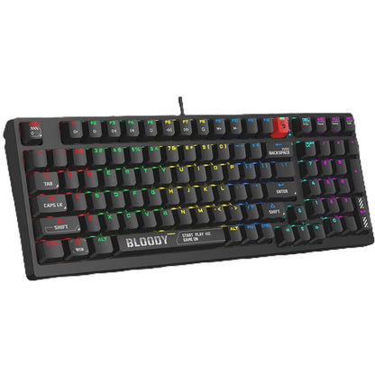 Bloody S98 BLMS Mechanical Gaming Keyboard 80% (98Keys) Compact Style