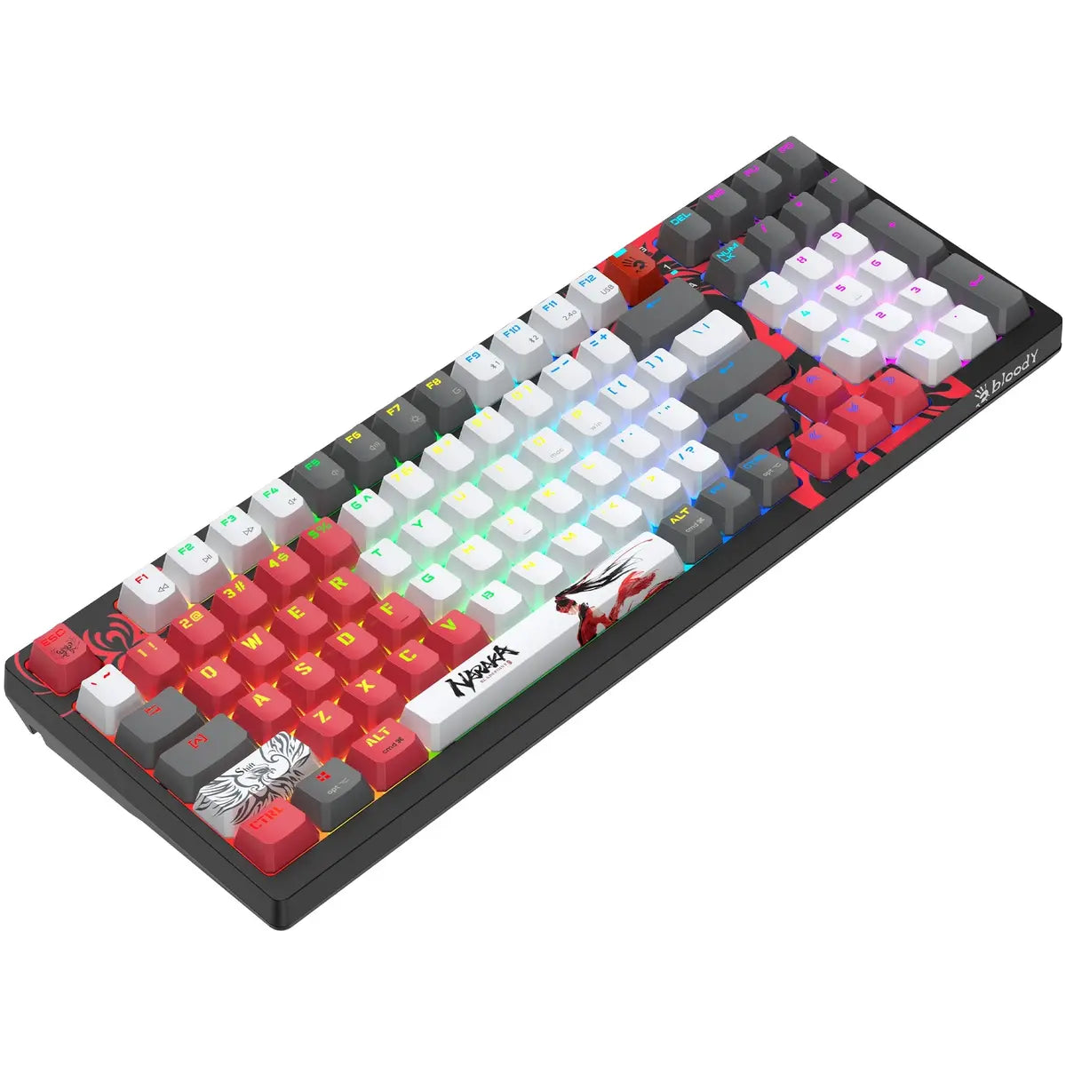 Bloody WS98 RGB Wireless BLMS Mechanical Keyboard BLMS Red Switch
