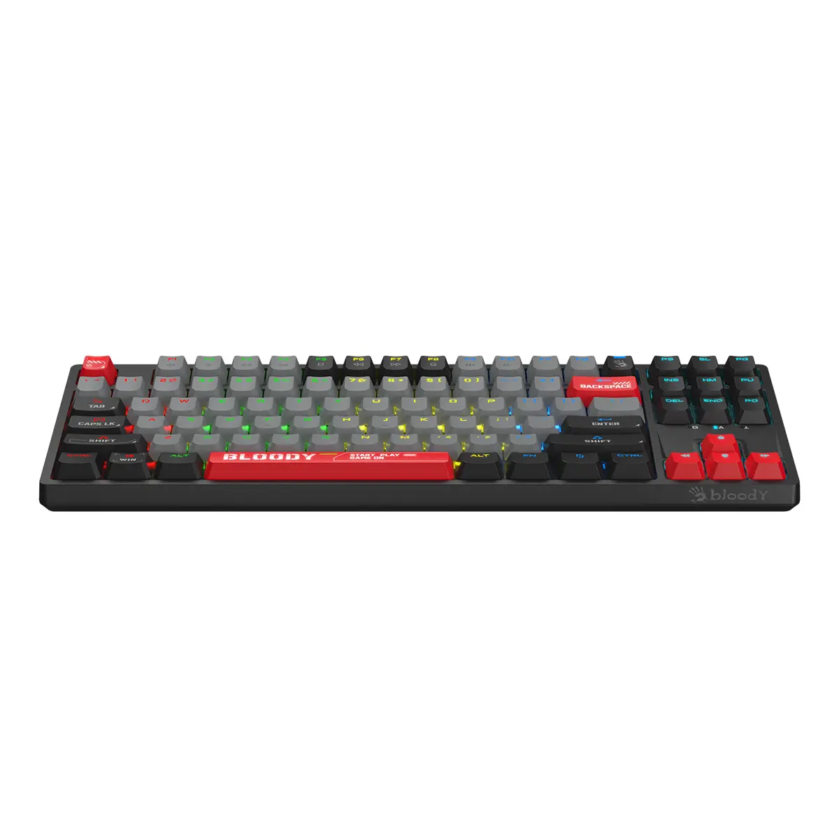 Bloody S87 RGB BLMS TKL Mechanical Keyboard 75% (87+1 Keys) Ten Key Less Compact Style